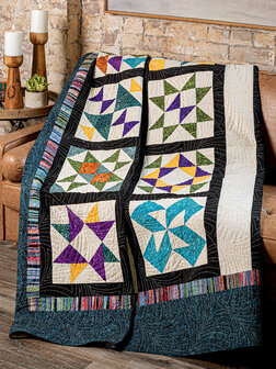 Boek: Mix &amp; Match sampler settings, Annie&#039;s quilting