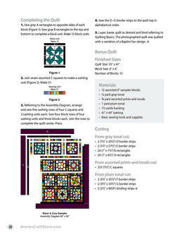 Boek: Mix &amp; Match sampler settings, Annie&#039;s quilting