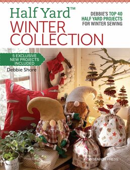 Boek: Half Yard Winter Collection - Debbie Shore