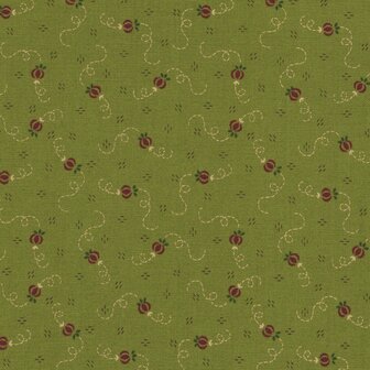 Henry Glass Autumn Farmhouse groen rood werkje