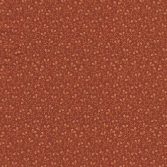 Andover Indigo Cheddar II oranje werkje