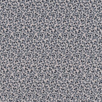 Andover Indigo Cheddar II ecru blauw werkje
