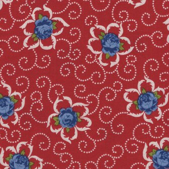 Henry Glass Old Glory rood blauw roosje