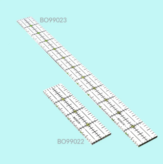 Bohin Patchwork Liniaal 12&quot;x 1&quot;
