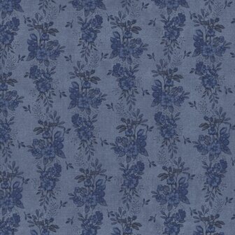 Henry Glass Flossie&#039;s Flowers blauw takje
