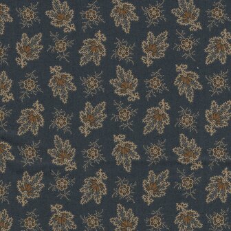 Andover Carolina blauw tan blad