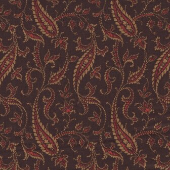 Andover Bridgeport bruin paisley