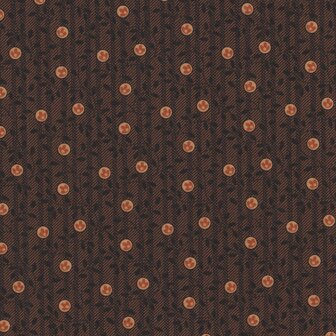 Andover Bridgeport bruin oker stip