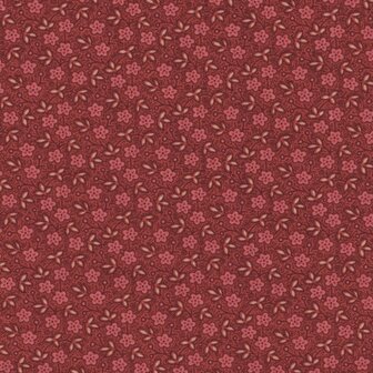 Andover Always and Forever rood mini bloemetje