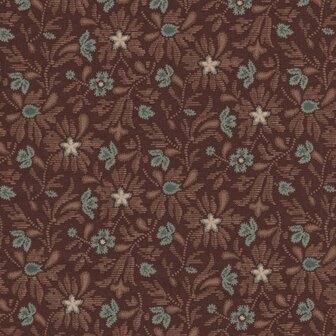 Andover Always and Forever bruin blauw bloem