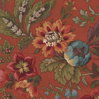 Andover Farmer's Daughter steenrood grote bloem