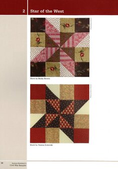 Boek: Civil War Sampler, Barbara Brackman