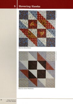 Boek: Civil War Sampler, Barbara Brackman