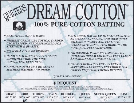 QD Cotton Request King