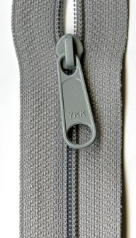 YKK rits 22 inch (55cm) pearl grey