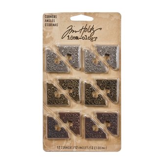Hoek Tim Holtz  12 stuks