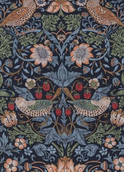 Free Spirit / Morris &amp; co. Kelmscott blauw strawberry thief groot