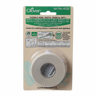 Clover Fusible Web 10 mm (dubbelzijdige strijkband)