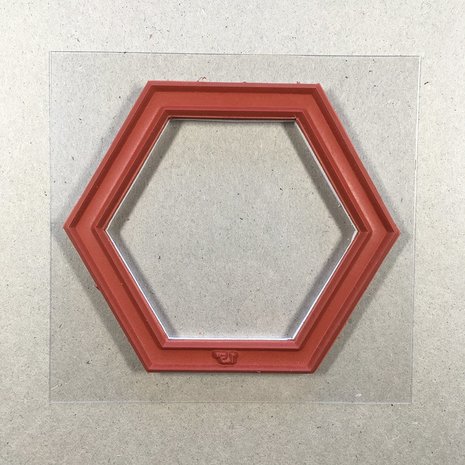 Stempel Hexagon 1,5 inch Jeanneke.com