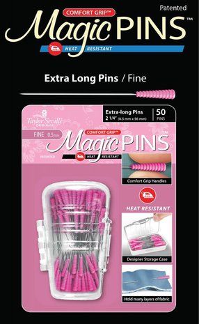 Magic Pins Quilting spelden extra lang, fijn