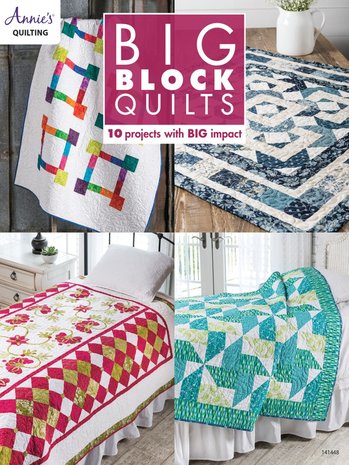 Boek: Big Block Quilts, Annie's quilting