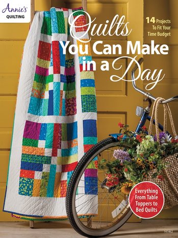 Boek: Quilts You Can Make in A Day, Annie's quilting