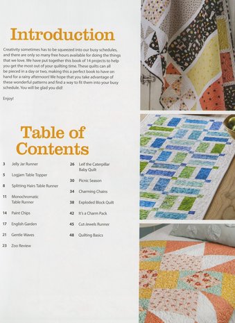 Boek: Quilts You Can Make in A Day, Annie's quilting