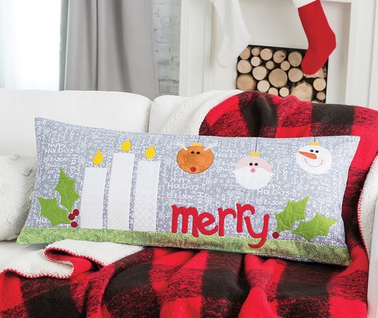 Boek: Bench Pillows for All Seasons, Annie's quilting