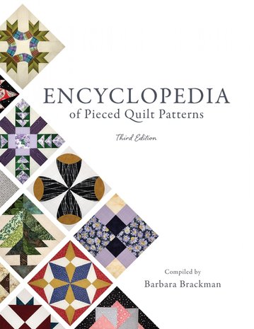 boek: Encyclopedia of Pieced Quilt Patterns, Barbara Brackman