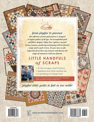 Boek: Little Handsfuls of scraps - Edyta Sitar