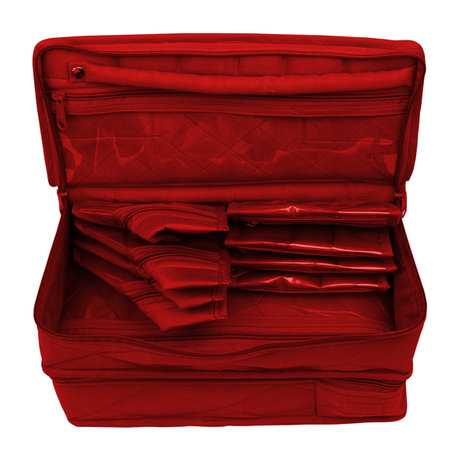 Yazzii Deluxe Craf Storage Organizer rood