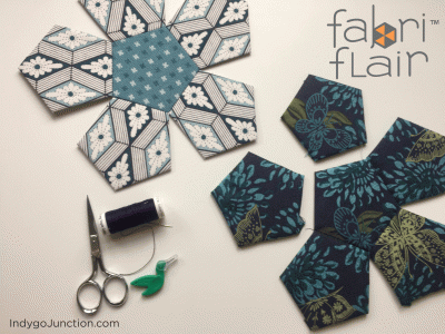 Fabri Flair Brio Sphere-Small dimensional paper piecing kit