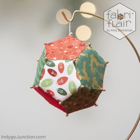 Fabri Flair Brio Sphere-Small dimensional paper piecing kit