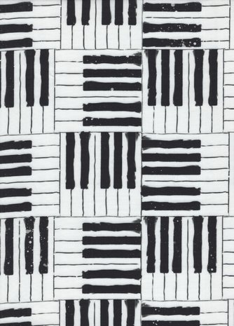 3wishes Rhythm & Hues zwart-wit toetsen