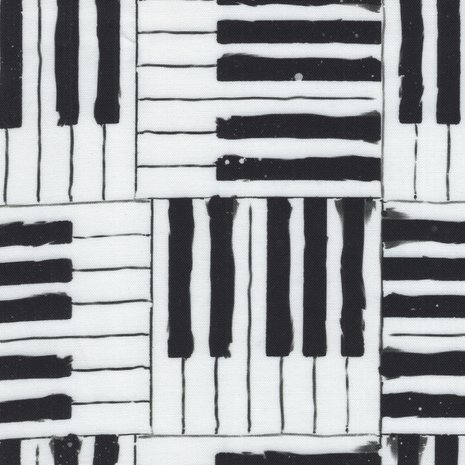 3wishes Rhythm & Hues zwart-wit toetsen