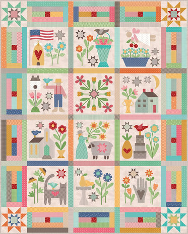 Lori Holt Prim Quilt Sew Simple Shades