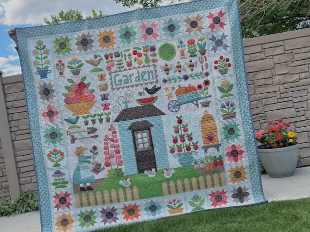 Sew Simple Shapes Calico Garden