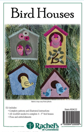 Bird House, compleet pakket wolvilt project