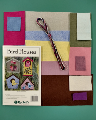 Bird House, compleet pakket wolvilt project