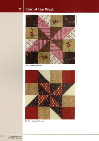 Boek: Civil War Sampler, Barbara Brackman