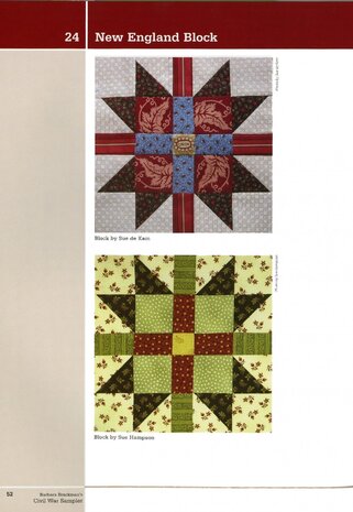 Boek: Civil War Sampler, Barbara Brackman