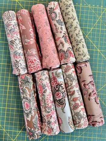 Fat Quarter pakket Jane Austen