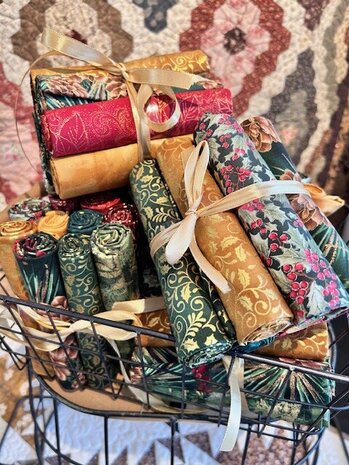 Fat Quarter pakket Kerst Klassiek