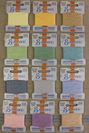 Sajou Retors Du Nord borduurgaren 12 kleuren pastel sortering 4