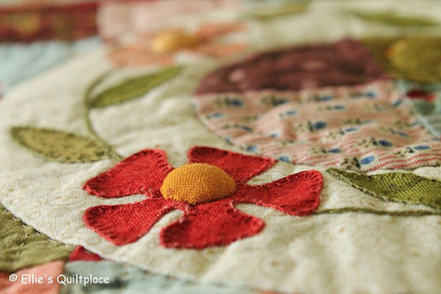 Patroon: Flower Garland, Ellie's Quiltplace, EQP