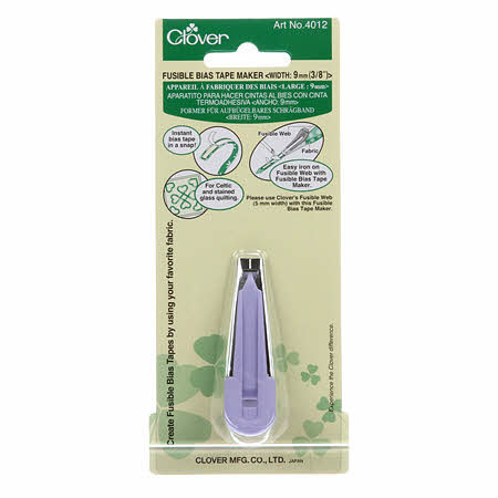 Clover Fusible Bias Tape Maker 9 mm (biasband maker)