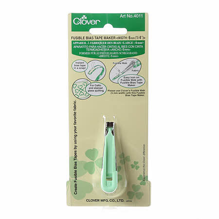 Clover Fusible Bias Tape Maker 6 mm (biasband maker)