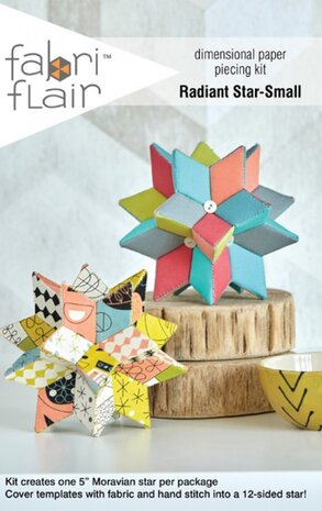 Radiant Star-small paper piecing kit