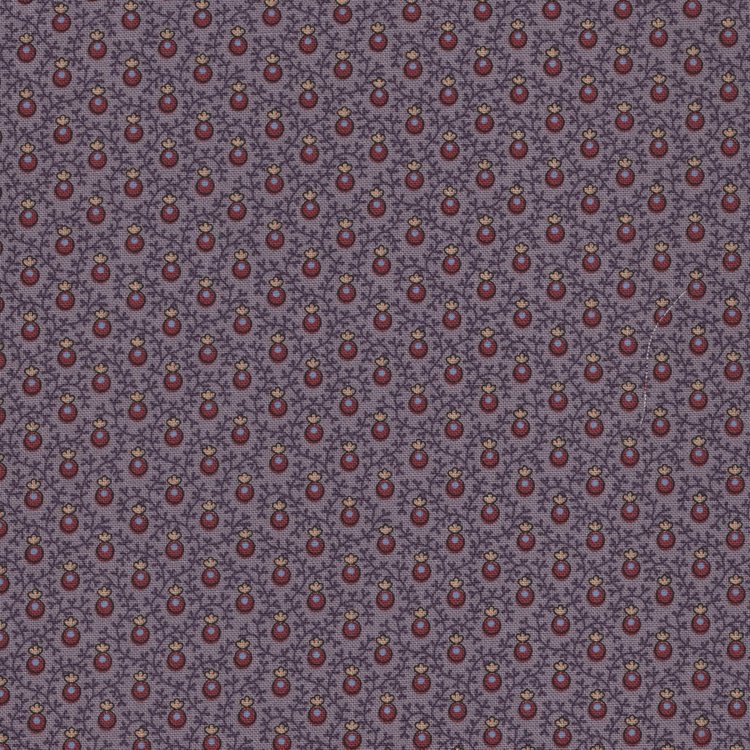 Marcus Fabrics Plumberry paars rood werkje