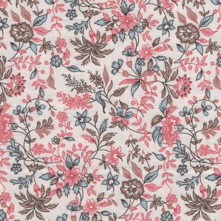 Riley Blake Jane Austen ecru takje fijn